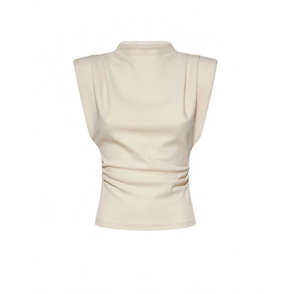 NEW SILVIAN HEACH women's samoldi top in white
